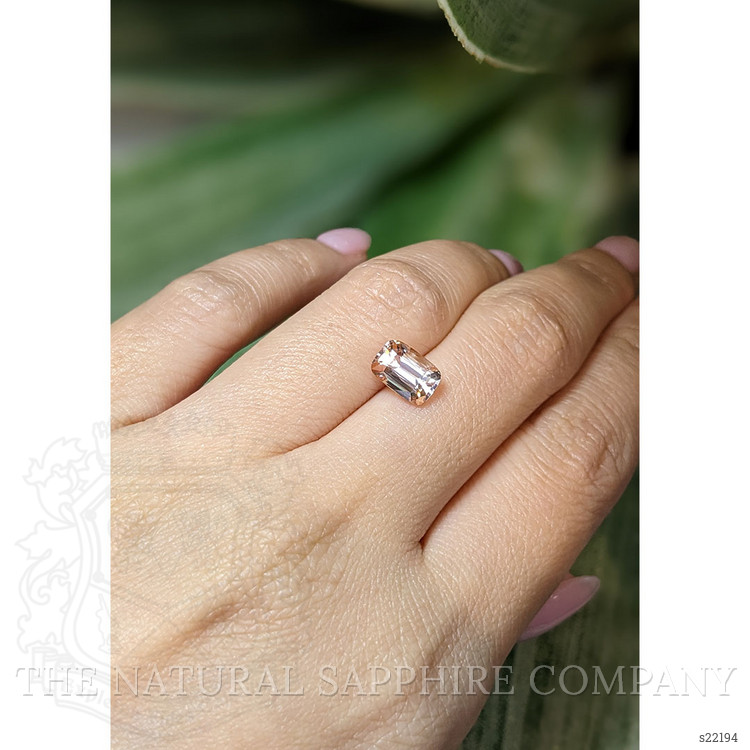 2.08 Ct. Peach Sapphire from Ceylon (Sri Lanka)