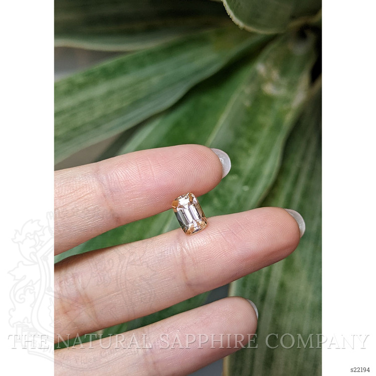 2.08 Ct. Peach Sapphire from Ceylon (Sri Lanka)