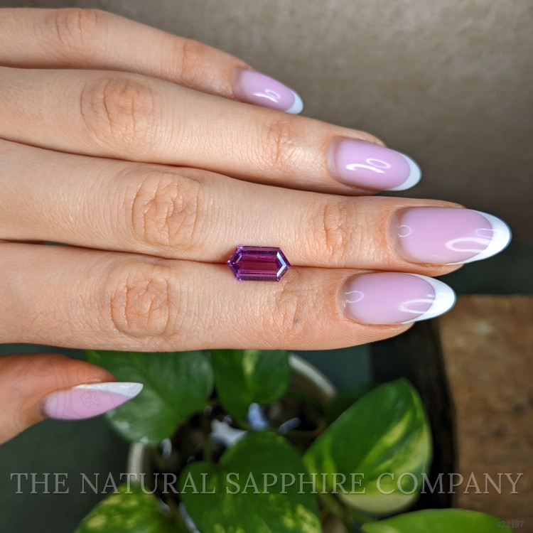 2.72 Ct. Pinkish Purple Sapphire from Madagascar