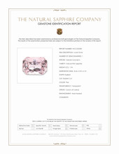 1.94 Ct. Pink Sapphire from Ceylon (Sri Lanka) Scan Report