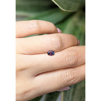 0.53 Ct. Sapphire from Tanzania Life Style