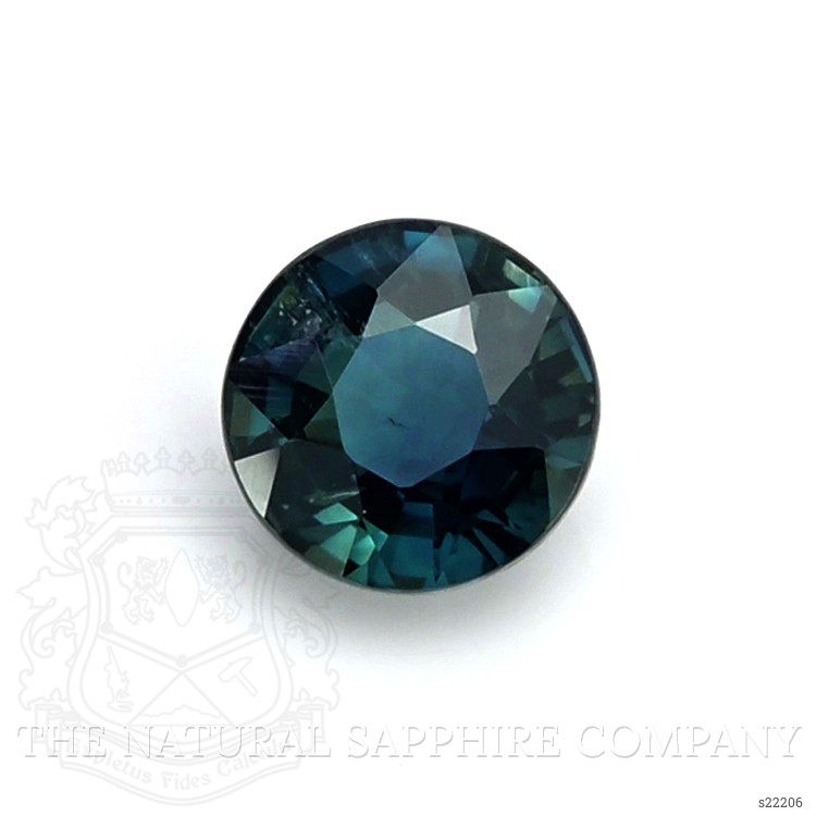 0.99 Ct. Bluish Green Sapphire from Ceylon (Sri Lanka)