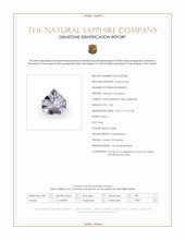 1.83 Ct. Bluish Purple Sapphire from Ceylon (Sri Lanka) Scan Report