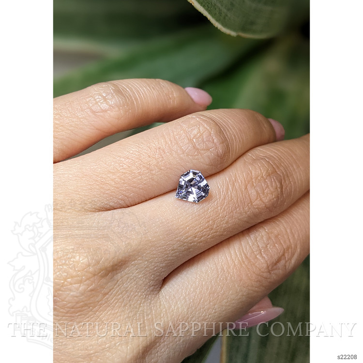 1.83 Ct. Bluish Purple Sapphire from Ceylon (Sri Lanka)