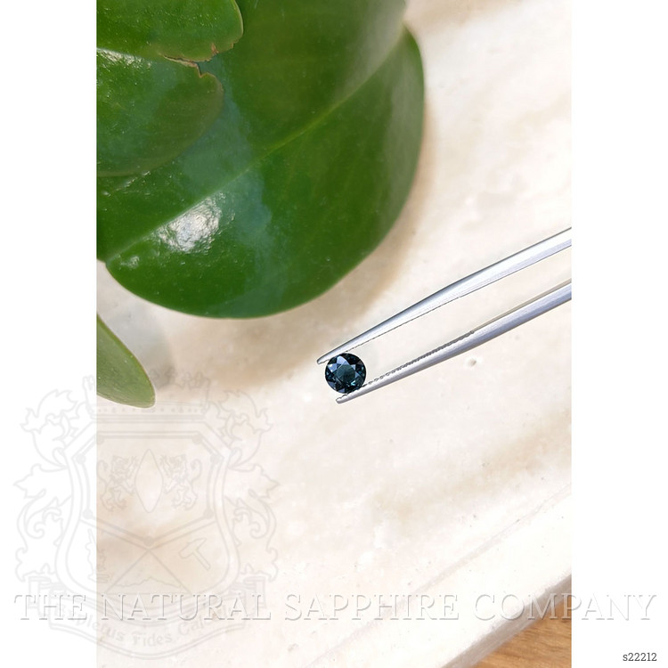0.90 Ct. Blue Sapphire from Ceylon (Sri Lanka)