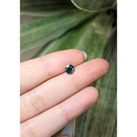 0.87 Ct. Greenish Blue Sapphire from Ceylon (Sri Lanka) Life Style