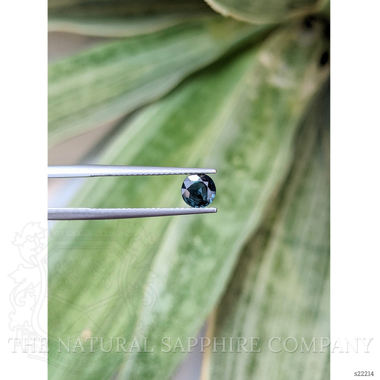 0.87 Ct. Greenish Blue Sapphire from Ceylon (Sri Lanka)