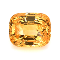 11.08 Ct. Orange Sapphire from Ceylon (Sri Lanka) Video