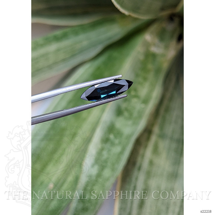 3.60 Ct. Greenish Blue Sapphire from Ceylon (Sri Lanka)