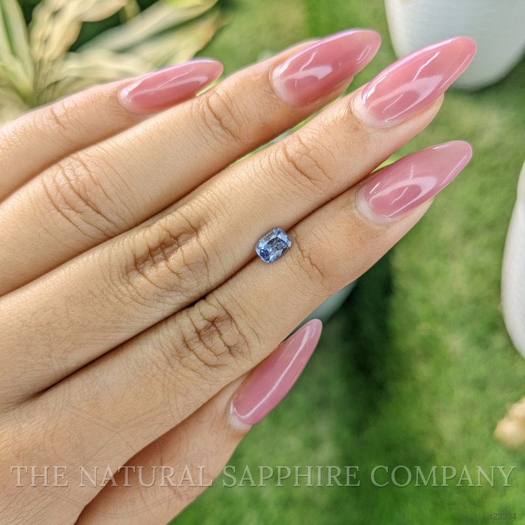 0.66 Ct. Blue Sapphire from Ceylon (Sri Lanka)
