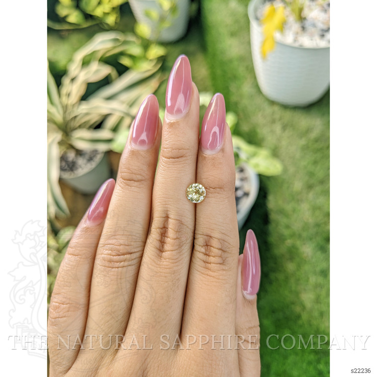 1.06 Ct. Yellow Sapphire from Ceylon (Sri Lanka)