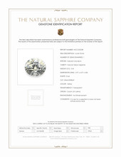 0.44 Ct. Yellow Sapphire from Ceylon (Sri Lanka) Scan Report