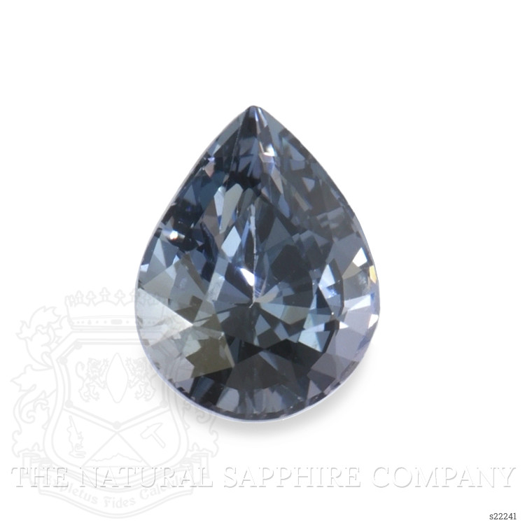 1.01 Ct. Greyish Blue Sapphire from Ceylon (Sri Lanka)