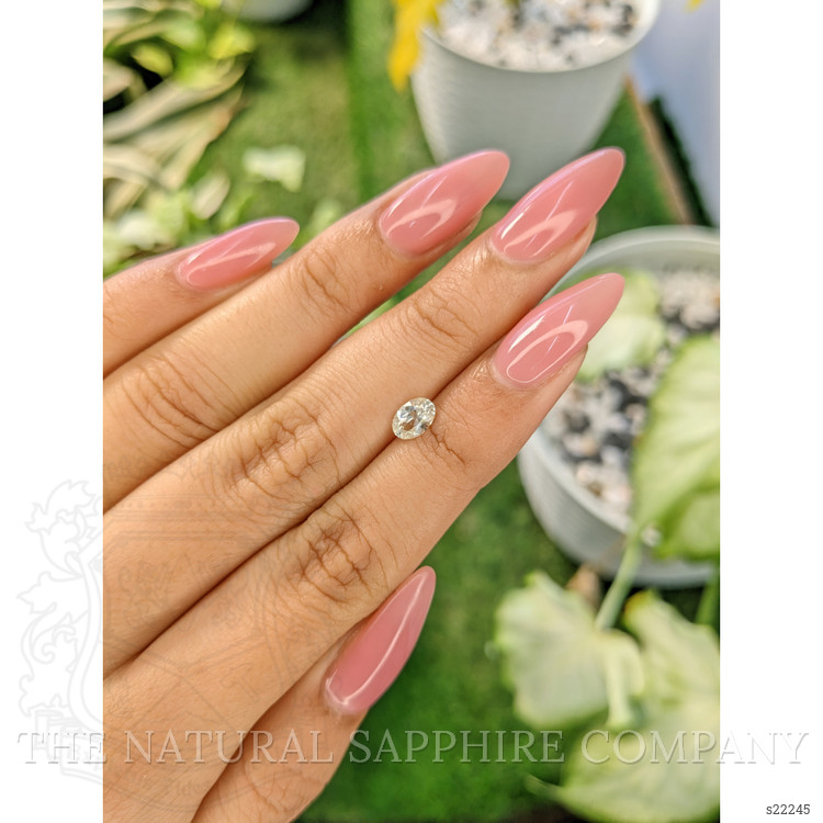 0.60 Ct. Yellow Sapphire from Ceylon (Sri Lanka)