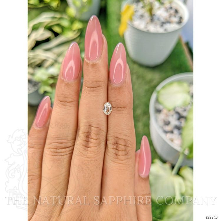 0.60 Ct. Yellow Sapphire from Ceylon (Sri Lanka)