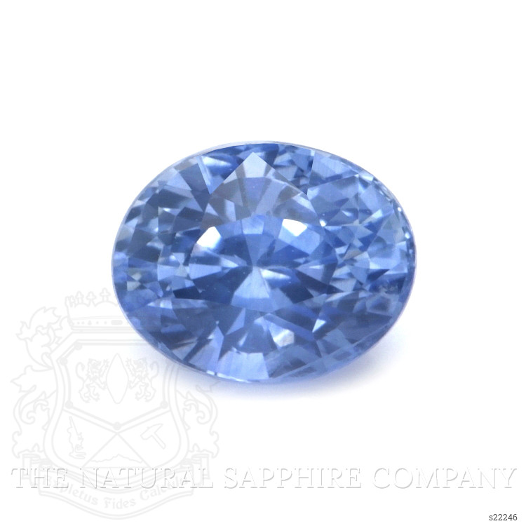 0.82 Ct. Blue Sapphire from Ceylon (Sri Lanka)