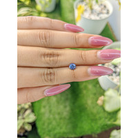 0.71 Ct. Blue Sapphire from Ceylon (Sri Lanka) Life Style