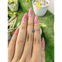 0.47 Ct. Blue Sapphire from Ceylon (Sri Lanka) Life Style