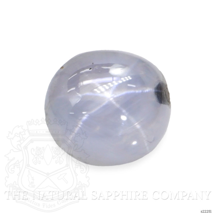 1.79 Ct. Greyish Blue Star Sapphire from Ceylon (Sri Lanka)