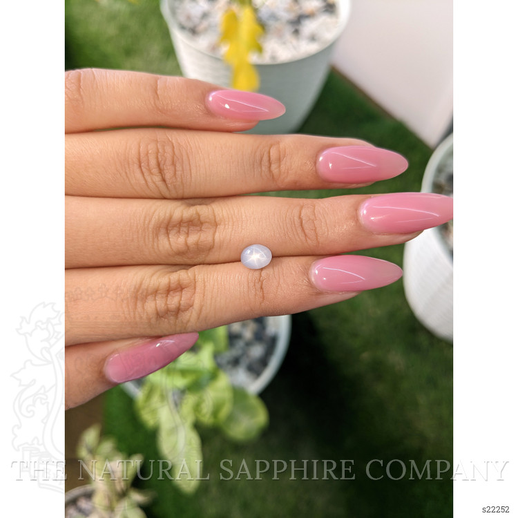 1.61 Ct. Blue Star Sapphire from Ceylon (Sri Lanka)