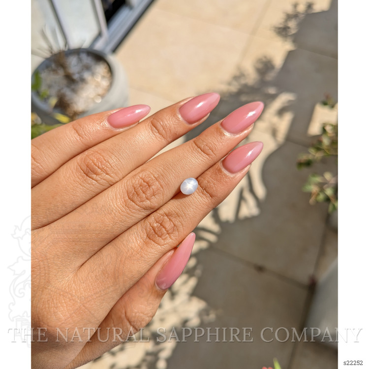 1.61 Ct. Blue Star Sapphire from Ceylon (Sri Lanka)