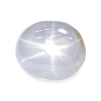 1.83 Ct. Bluish Grey Star Sapphire from Ceylon (Sri Lanka) Video