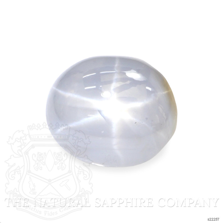 1.83 Ct. Bluish Grey Star Sapphire from Ceylon (Sri Lanka)