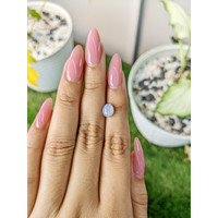 1.83 Ct. Bluish Grey Star Sapphire from Ceylon (Sri Lanka) Life Style