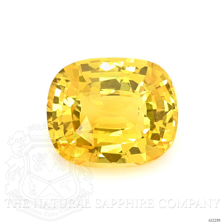 6.16 Ct. Yellow Sapphire from Ceylon (Sri Lanka)