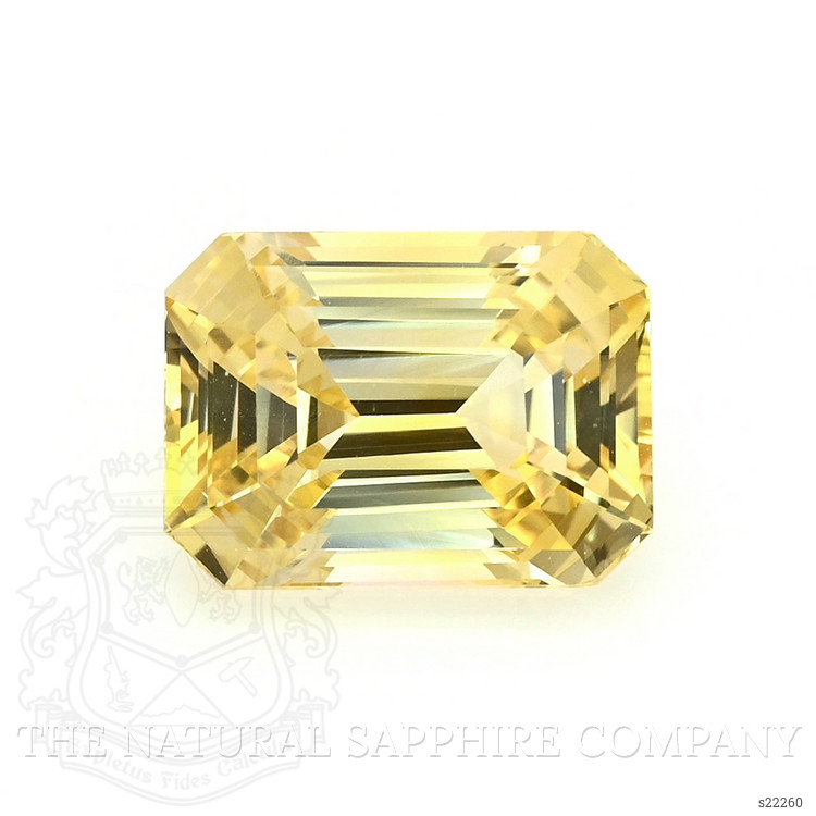 5.20 Ct. Orangish Yellow Sapphire from Ceylon (Sri Lanka)