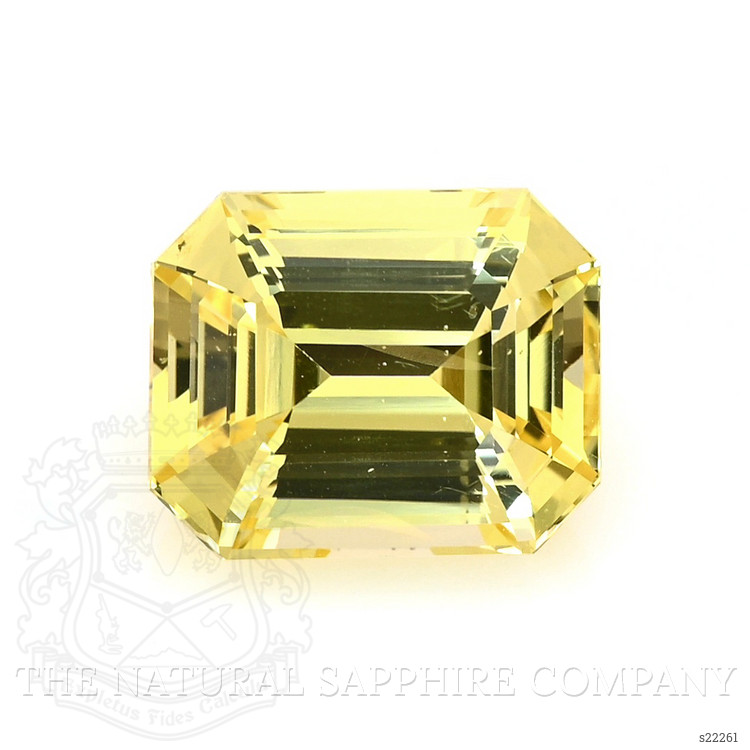 5.71 Ct. Yellow Sapphire from Ceylon (Sri Lanka)