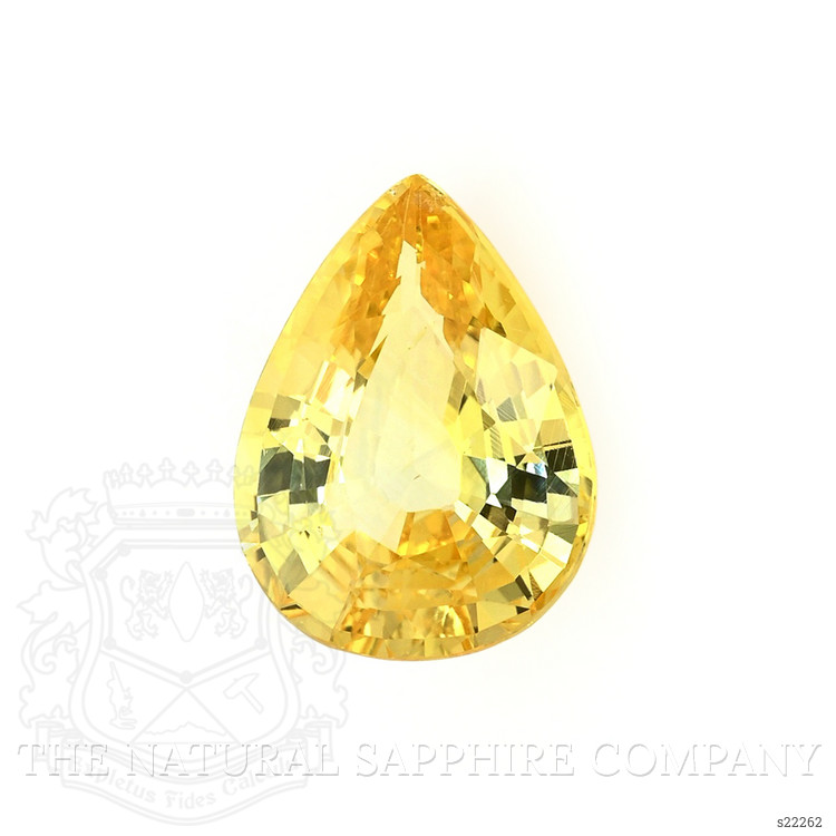 5.20 Ct. Yellow Sapphire from Ceylon (Sri Lanka)