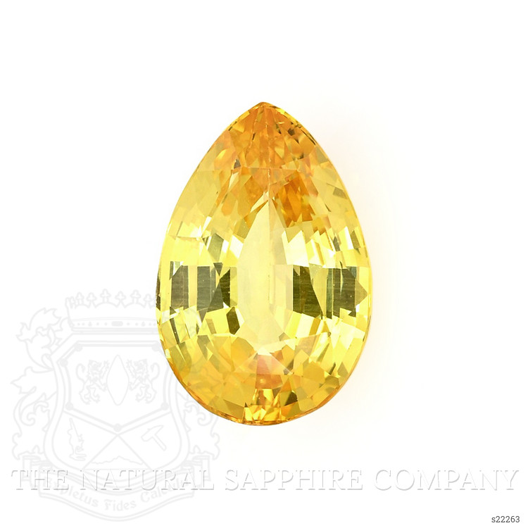 7.98 Ct. Yellow Sapphire from Ceylon (Sri Lanka)