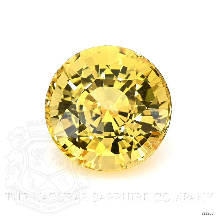 8.12 Ct. Yellow Sapphire from Ceylon (Sri Lanka)