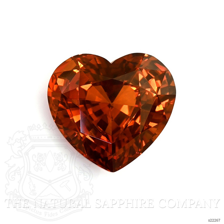 5.02 Ct. Orange Sapphire from Ceylon (Sri Lanka)
