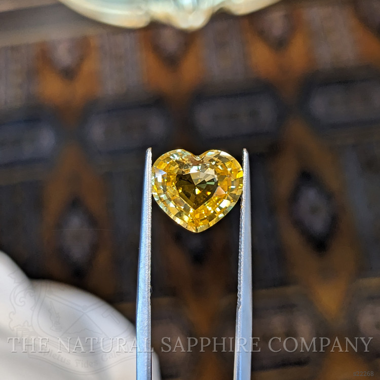 5.04 Ct. Yellow Sapphire from Ceylon (Sri Lanka)