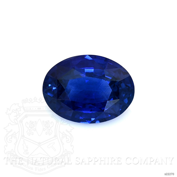 3.24 Ct. Blue Sapphire from Ceylon (Sri Lanka)