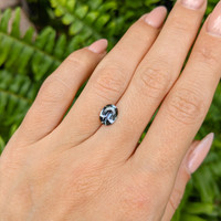 1.60 Ct. Bluish Green Sapphire from Africa Life Style