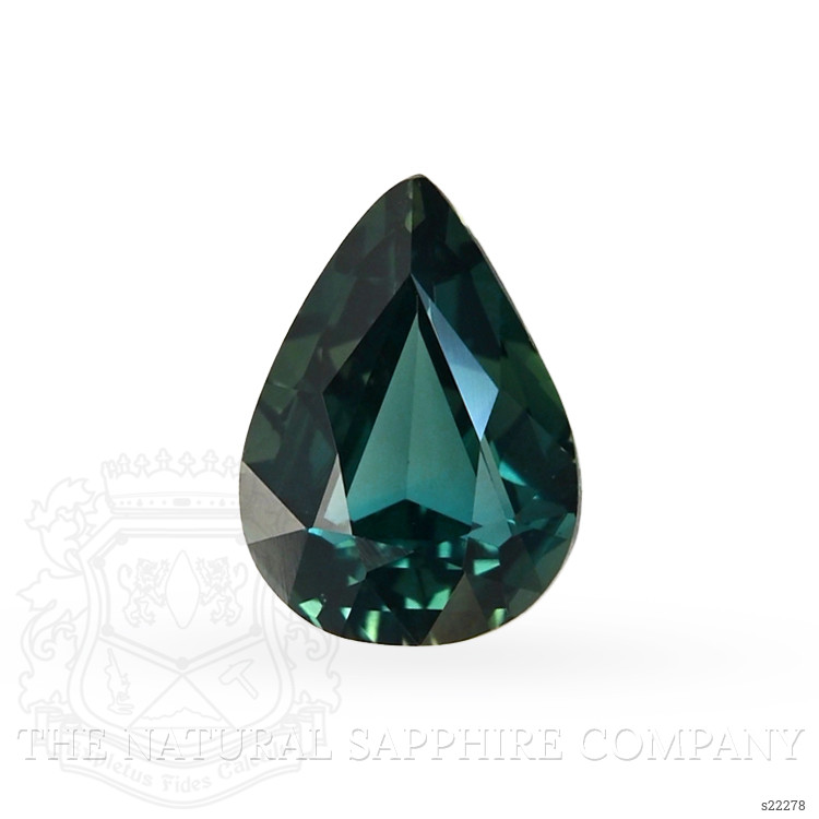 1.30 Ct. Bluish Green Sapphire from Africa