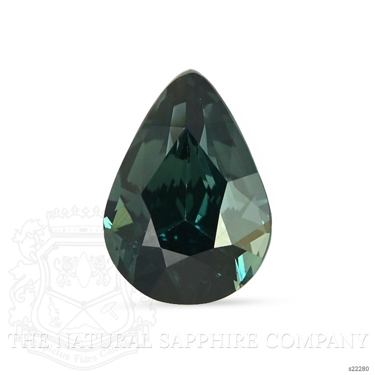 1.18 Ct. Bluish Green Sapphire from Africa