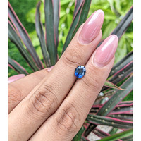 1.53 Ct. Blue Sapphire from Ceylon (Sri Lanka) Life Style