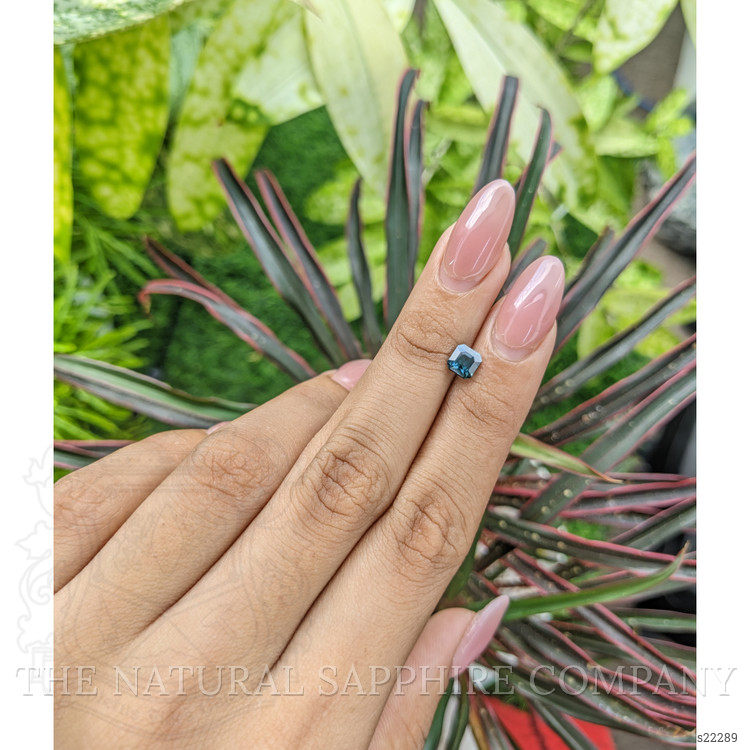 1.07 Ct. Bluish Green Sapphire from Africa