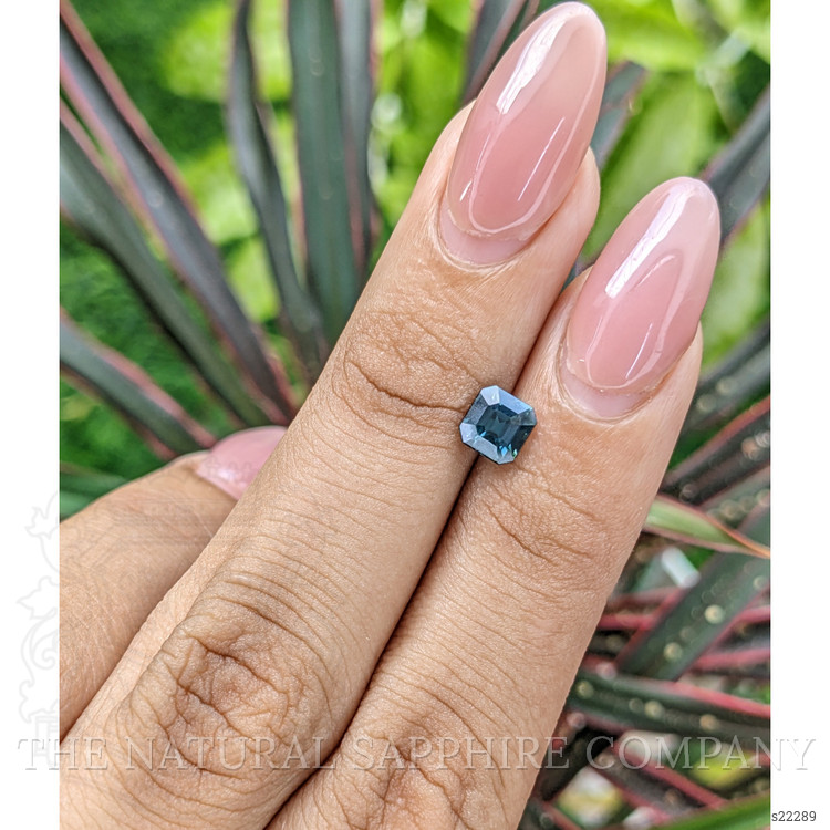1.07 Ct. Bluish Green Sapphire from Africa