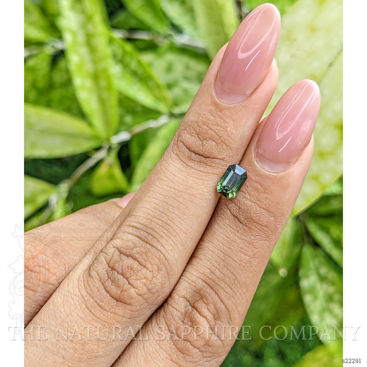 1.14 Ct. Yellowish Green Sapphire from Africa