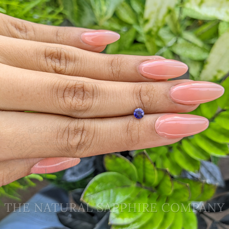 0.54 Ct. Color Change Sapphire from Ceylon (Sri Lanka)