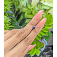 0.58 Ct. Color Change Sapphire from Ceylon (Sri Lanka) Life Style