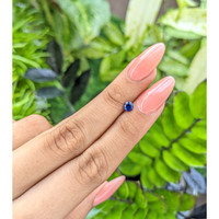 0.57 Ct. Blue Sapphire from Ceylon (Sri Lanka) Life Style