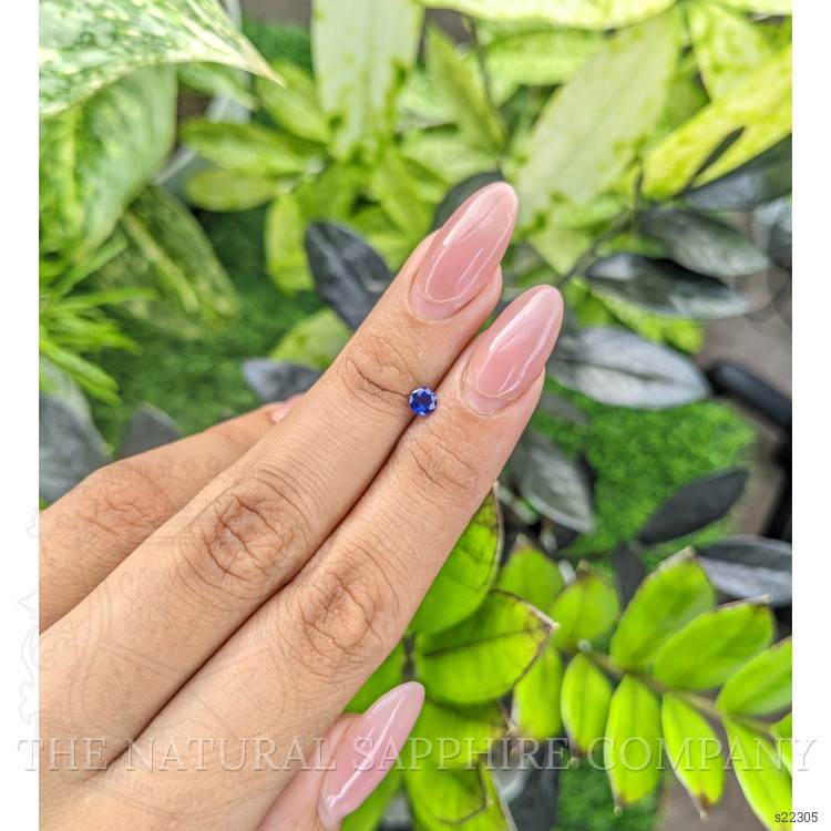 0.35 Ct. Color Change Sapphire from Ceylon (Sri Lanka)