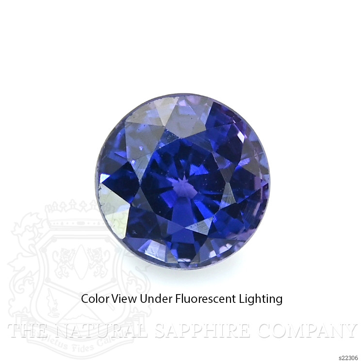 0.59 Ct. Color Change Sapphire from Ceylon (Sri Lanka)