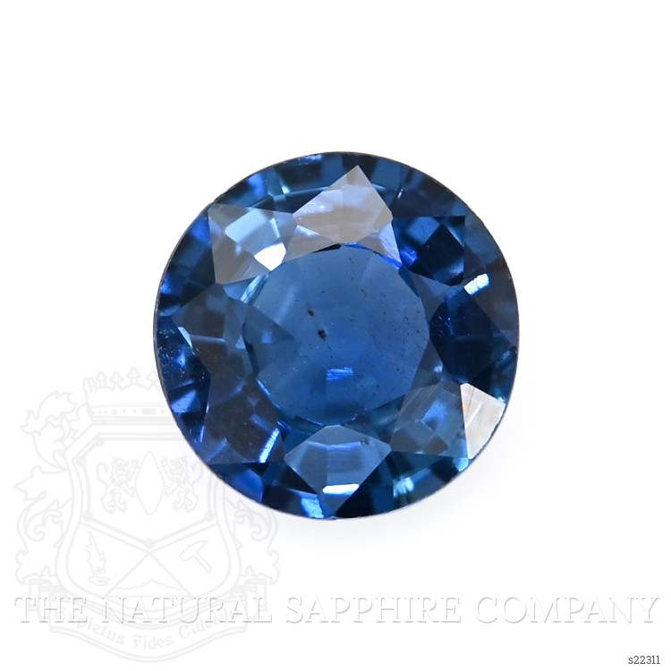 0.67 Ct. Blue Sapphire from Ceylon (Sri Lanka)